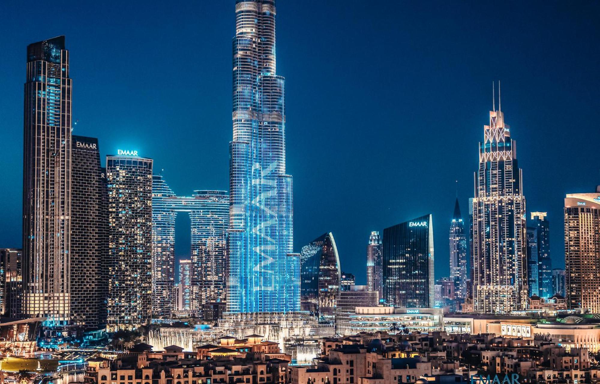 Elite Royal Apartment - Panoramic Full Burj Khalifa, Fountain & Skyline View - Baron Dubai Exteriör bild